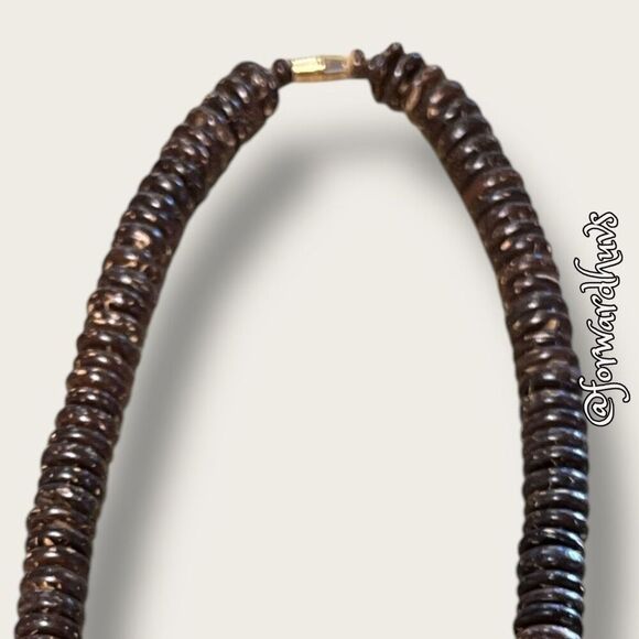 Vintage African-Style Wood Animal Carving Necklace - Picture 7 of 13